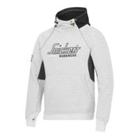 Snickers Grey Black Hooded Logo Sweatshirt Extra Large